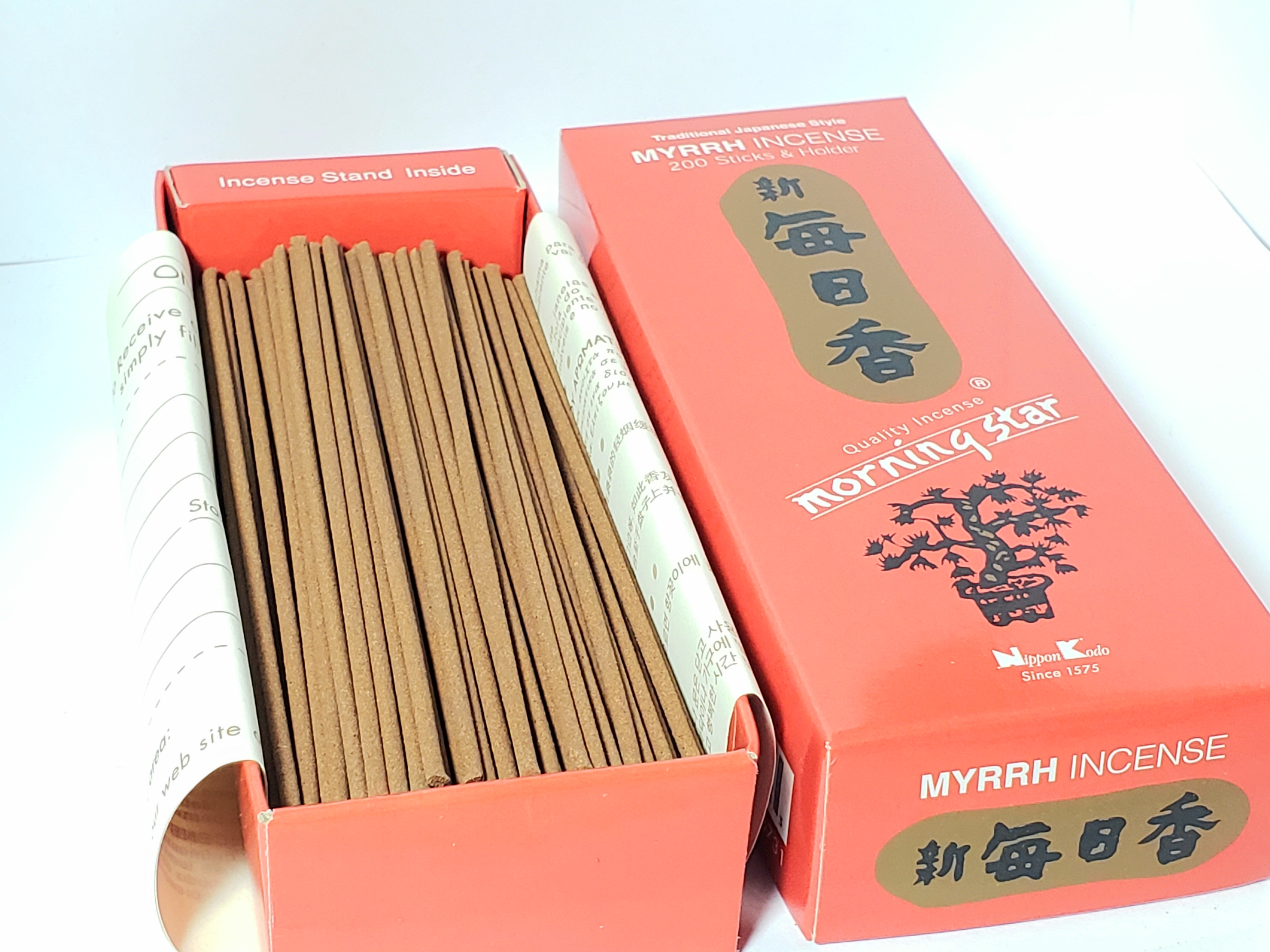 Morning Star 200 Stick Myrrh Incense